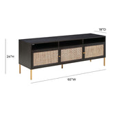 Sierra Noir Media Console Model: TOV-E44155